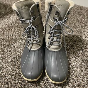 Sperry Women's Gray Boots